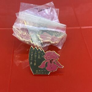 AMVETS Ladies Auxiliary Tennessee 2000 Pin Gold Tone Lot Of 4